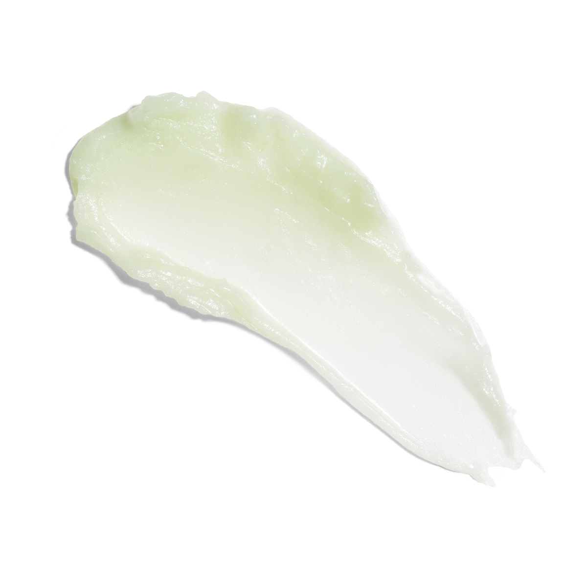 Swatch of Farmacy Green Clean Cleansing Balm on a white background