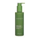 Green bottle of Green Clean Juicy Gel on a white background