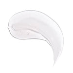 White gel swatch on a white background