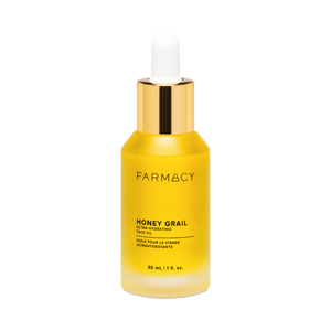 30ml bottle of Farmacy Honey Grail on white background